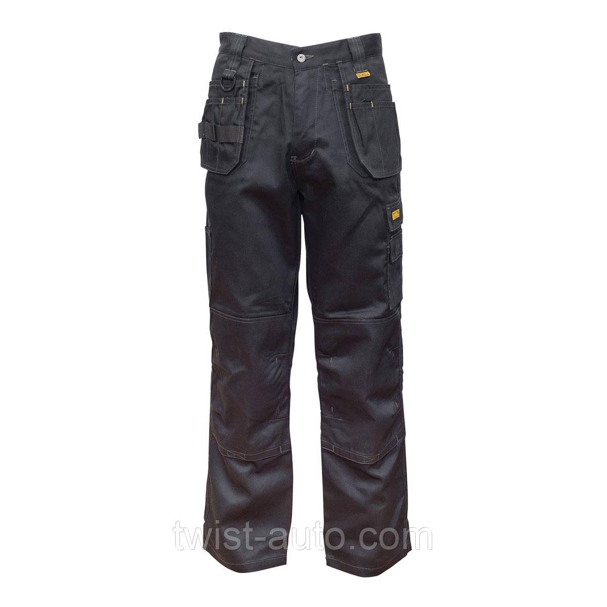 Штани робочі Dewalt Thurlston Trousers чорні 32/33 | DWC100-001-3233 - фото 1 - id-p2034768920