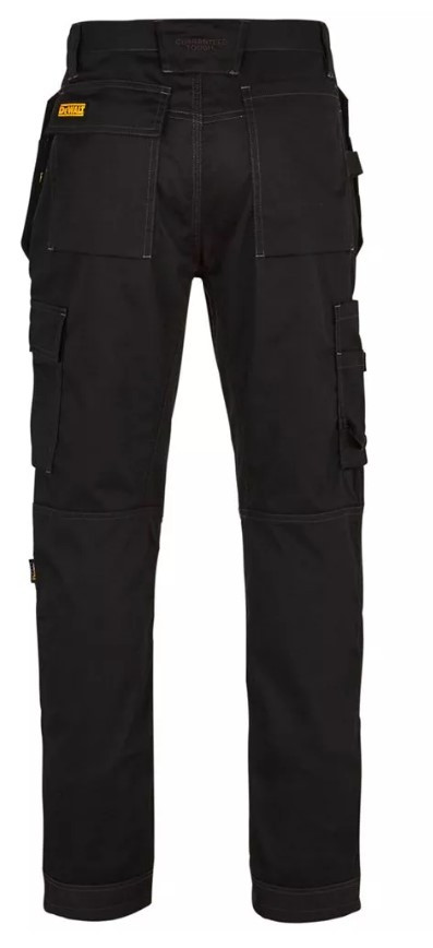 Штани робочі Dewalt Thurlston Trousers чорні 32/33 | DWC100-001-3233 - фото 2 - id-p2034768920