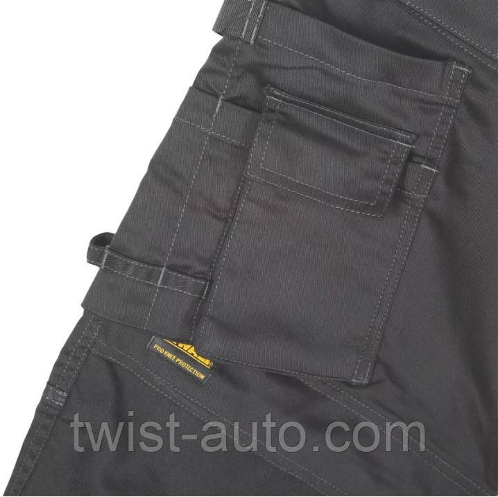 Штани робочі Dewalt Thurlston Trousers чорні 32/33 | DWC100-001-3233 - фото 3 - id-p2034768920