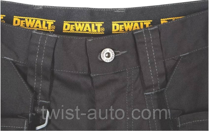 Штани робочі Dewalt Thurlston Trousers чорні 32/33 | DWC100-001-3233 - фото 4 - id-p2034768920