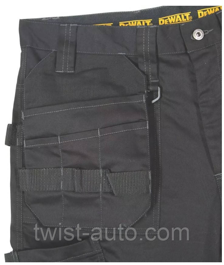 Штани робочі Dewalt Thurlston Trousers чорні 34/33 | DWC100-001-3433 - фото 5 - id-p2034768921