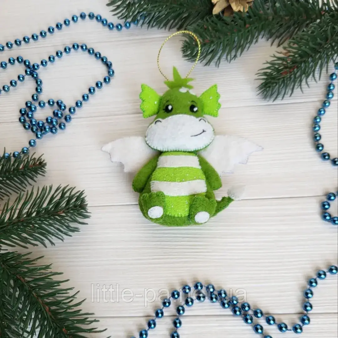 Іграшка "Дракончик" зелений