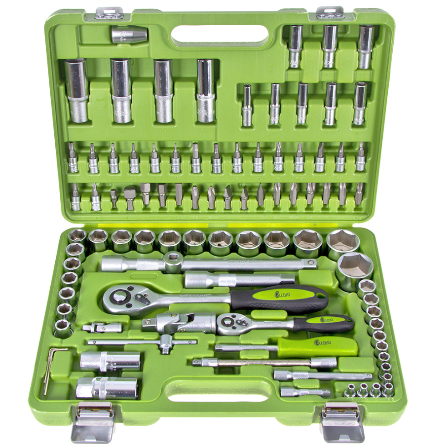 Набір інструментів НГ-4094П-6 1\4"&1\2" Alloid, 94 одиниці