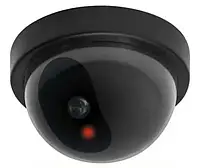 Купольная камера видеонаблюдения муляж обманка Security черная SV227