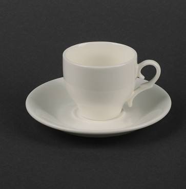Набор кофейный Helios Extra white чашка 90 мл и блюдце 2 предмета (A7070) HD - фото 2 - id-p1010419469