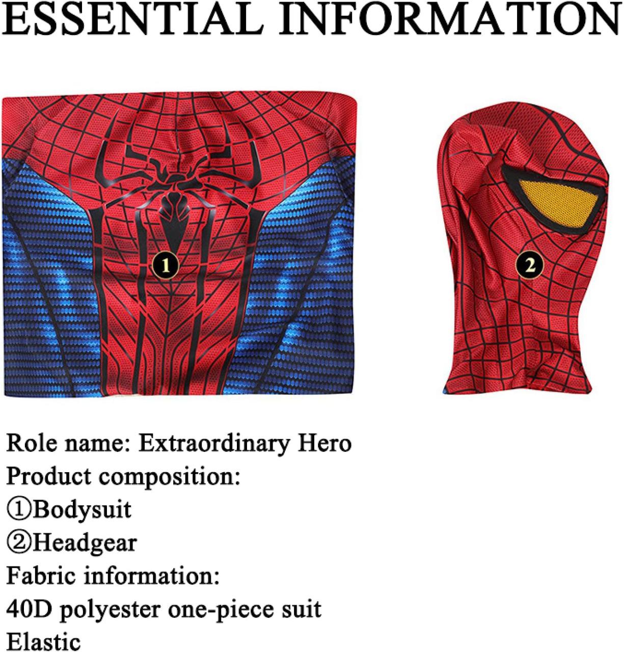 Костюм человека паука Эндрю Гарфилд "Удивительный Человека Паук" NST ...