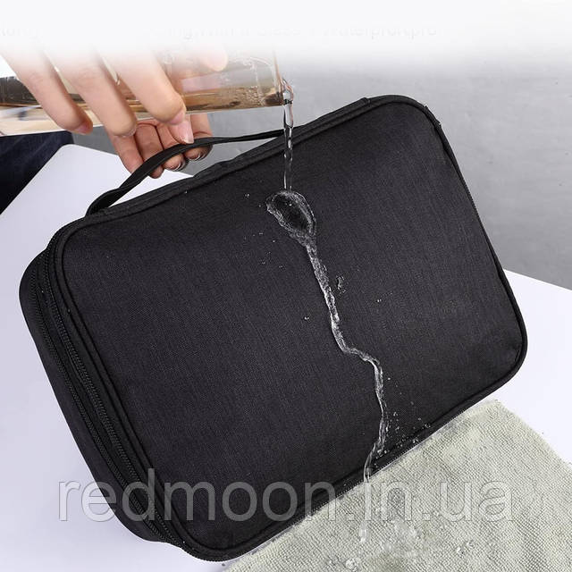 Дорожная сумка органайзер c кодовым замком для документов 37х10