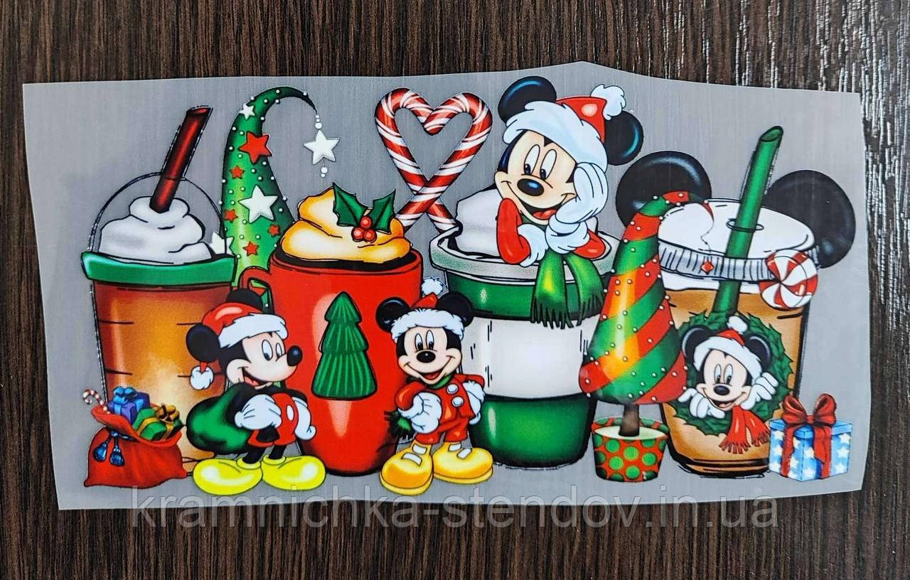 Термонаклейка на одяг новорічні, фото 1