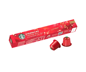 Nespresso капсулы Starbucks Toffee Nut Flavoured 5 Швейцария - США неспрессо со вкусом ореховой ириски