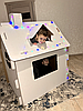 Картонний будиночок хатинка для дітей 120x80x110 см Великий, фото 6