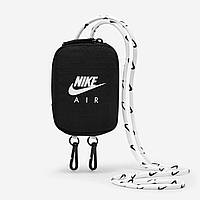 Nike Air Lanyard small neck Pouch Black N1004118-027 маленькая сумка ключница оригинал