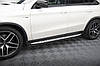 Пороги Mercedes GLE Coupe C292 AMG-Line / 43 AMG тюнінг обвіс леза спідниця елерон, фото 5