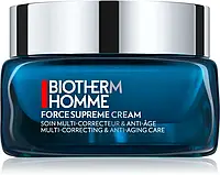 Biotherm Homme Force Supreme розгладжуючий денний крем для регенерації та відновлення шкіри 50мл