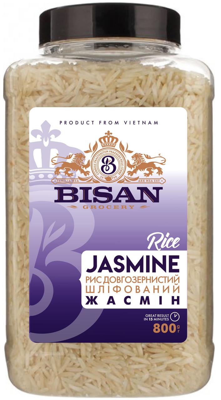 BISAN Рис Басматі Golden Sella 800г пл/б