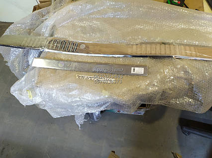 Накладка на пороги та задній бампер ніж. MERCEDES VITO 639 (04-14) 000045511