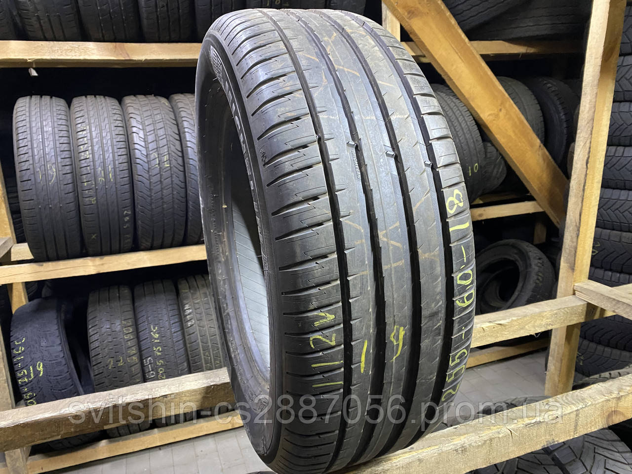 Розпаровка 255/60R18 Michelin Pilot Sport4 6.5мм 2019рік, фото 1