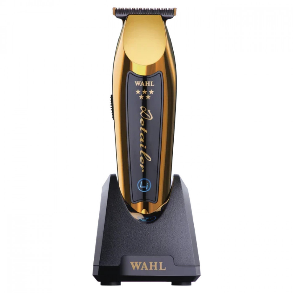Тример для окантовки та стриження бороди Wahl Detailer Wide Cordless Li Black&Gold