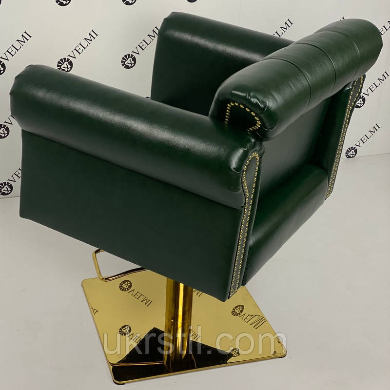 Парикмахерское кресло Prado Gold на квадрате - фото 6 - id-p2034846766