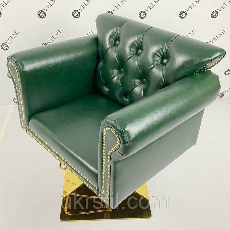 Парикмахерское кресло Prado Gold на квадрате - фото 3 - id-p2034846766