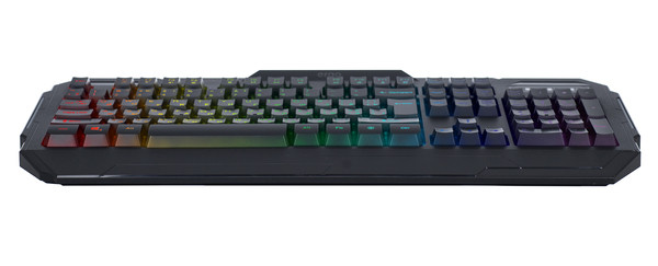 Клавіатура дротова з RGB підсвіткою ігрова ERGO KB-680 (Black), фото 5