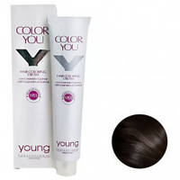 Крем-краска для окрашивания волос Young Color You Y-PLX 3 Castano Scuro