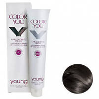 Крем-краска для окрашивания волос Young Color You Y-PLX Y-PLX 4.19 Castano Ice