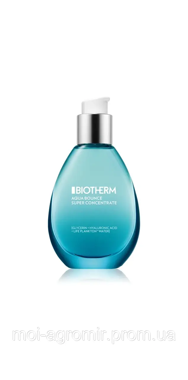 Biotherm Aqua Bounce Super Concentrate заспокоюючий та зволожуючий концентрат  50мл