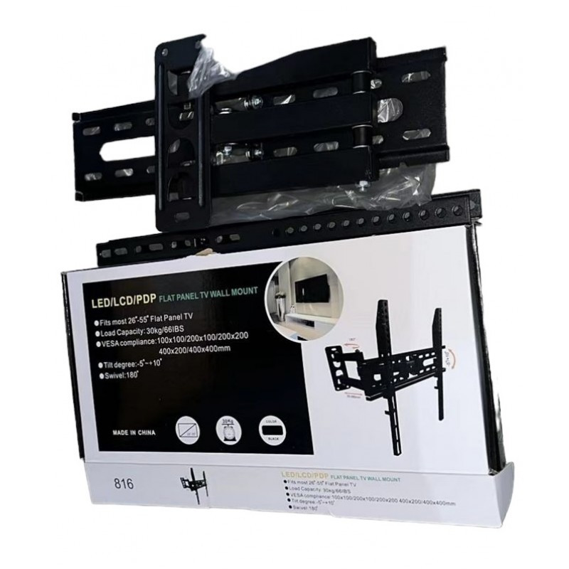 2655 Кронштейн для телевізора WALL MOUNT 816 (10) (5)