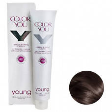 Крем-фарба для фарбування волосся Young Color You Y-PLX 4.89 Caffe