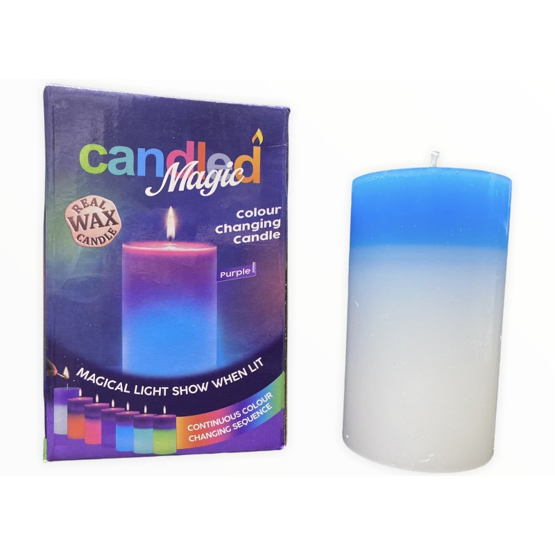 Свічка З воском з підсвіткою Candled Madic 7 color (80)
