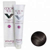 Крем-краска для окрашивания волос Young Color You Y-PLX Y-PLX 4.01 Castano Freddo