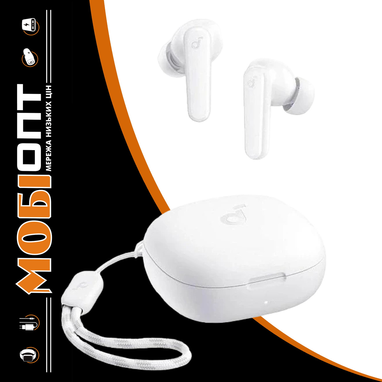 TWS Anker SoundCore R50i White (A3949G22) UA