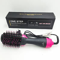 Фен щетка One Step Hair Dryer & Styler(30) (45)