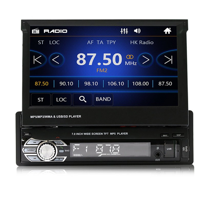АВТОМАГНИТОЛА SWM 9601G 7in Bluetooth Car Stereo / MP5 FM/AM Radio w/ Map Card+ Camera (10)