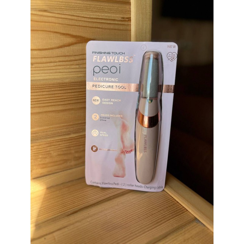 Апарат для педикюру пемза Pretty girl flawless pedi (дві насадки) AND-98 (100) (200)