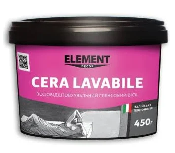 Віск глянцевий для венеціанських штукатурок Element Cera lavabile 450г