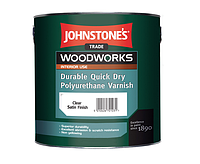 Водорозчинний панельний лак Johnstones Quick Dry Polyurethane Varnish Clear Satin