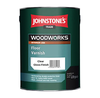 Лак для пола Quick Dry Polyurethane Floor Varnish Johnstone's глянец