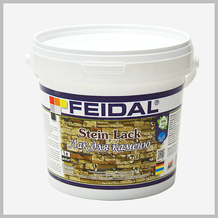 Акриловий водорозчиннийлак для каменю Stein Lack Feidal 1л, фото 1