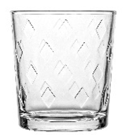 Низька скляна склянка Uniglass Prisma 285 мл 53057-МС12/sl