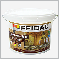 Лак панельный матовый на водной основе без запаха Feidal Acryl-Panellack 5л 2.5