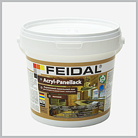 Лак панельный матовый на водной основе без запаха Feidal Acryl-Panellack 5л 1