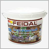 Лак панельный глянцевый на водной основе без запаха Feidal Acryl-Panellack 5л 2.5