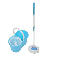 Швабра З ВЕдром кругла БЕЗ КОРОБКИ Easy Mop швабра та відро з віджиманням (25)