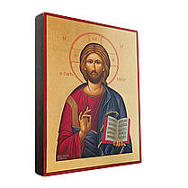 Писана ікона Спаситель Ісус Христос 19 Х 26 см, фото 3