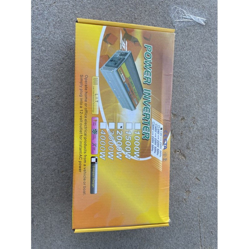 Инвектор Інвертор POWER INVERTER 2000 W (20), фото 1