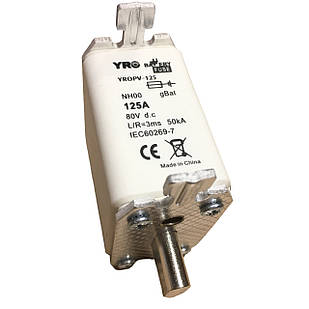 Запобіжник на акумулятор YRO NH-00 Battery 125A/80 VDC