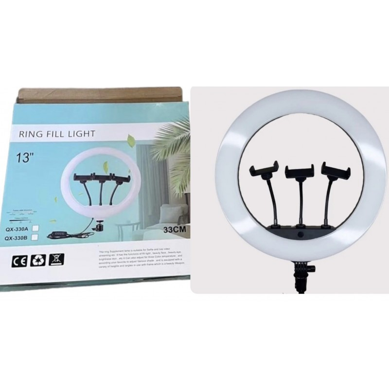 Кільцева лампа Ring Fill Light QX-300 33 см (20)
