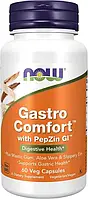 NOW Foods Gastro Comfort с PepZin GI 60 растительных капсул