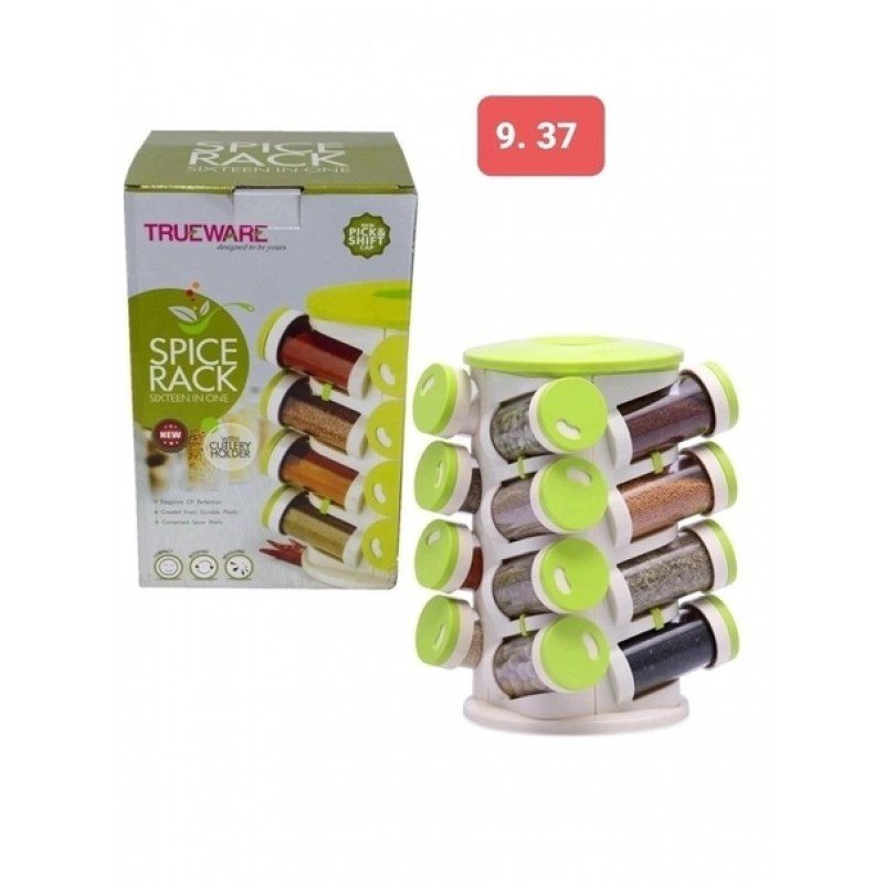 Кухонний обертовий органайзер для спецій чойок SPICE RACK 1036 (18)